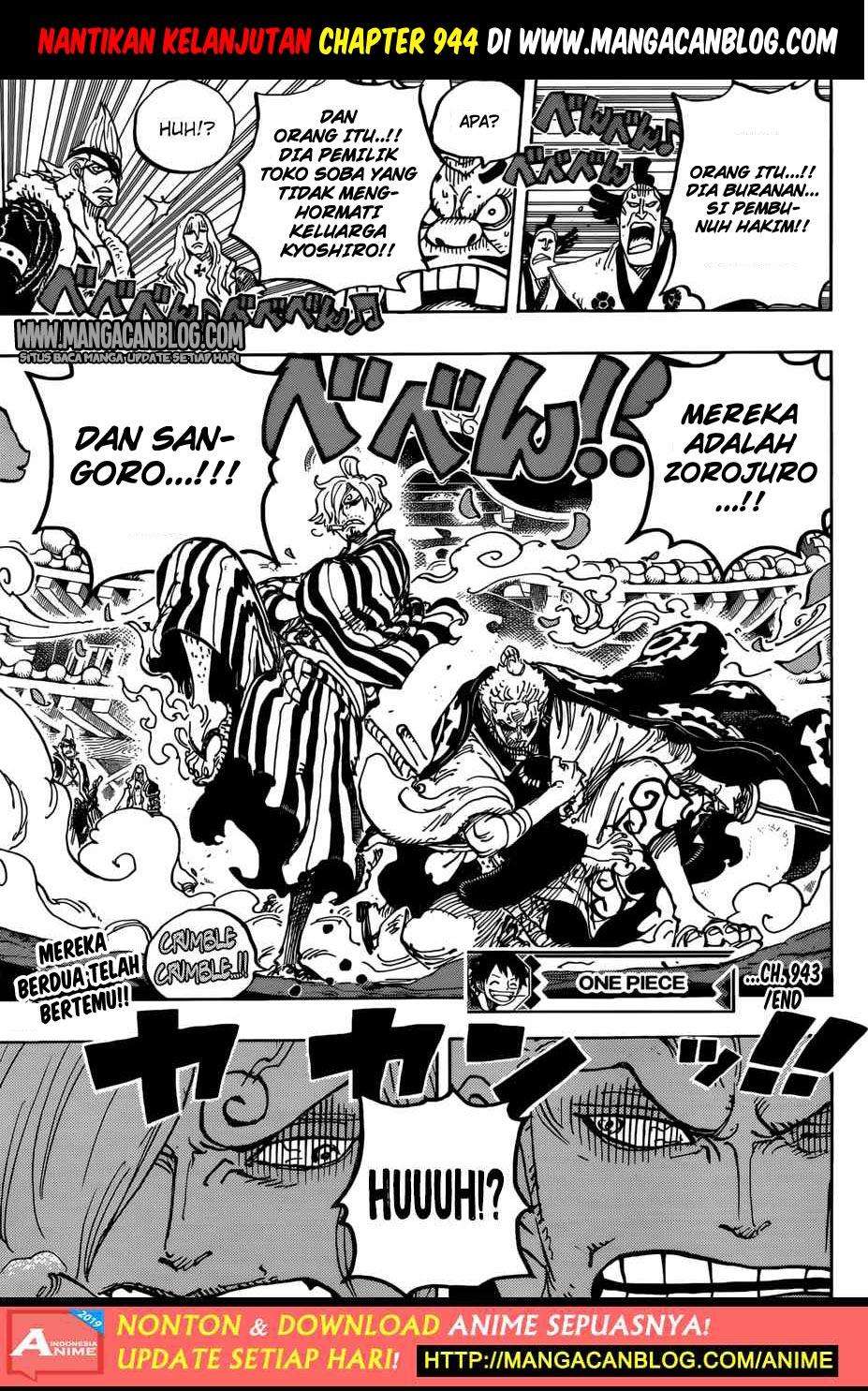 One Piece Chapter 943 page 18