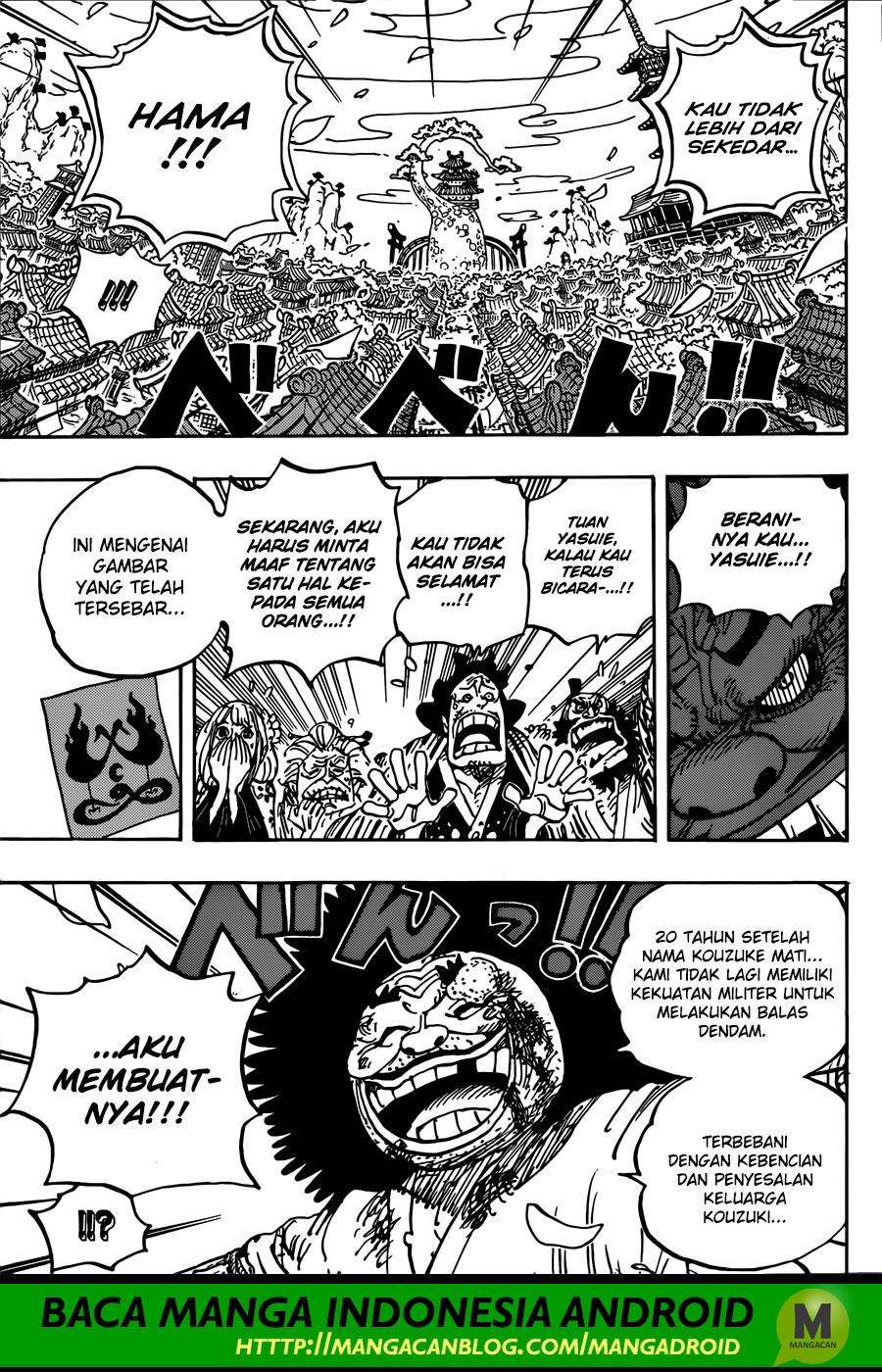 One Piece Chapter 942 page 9