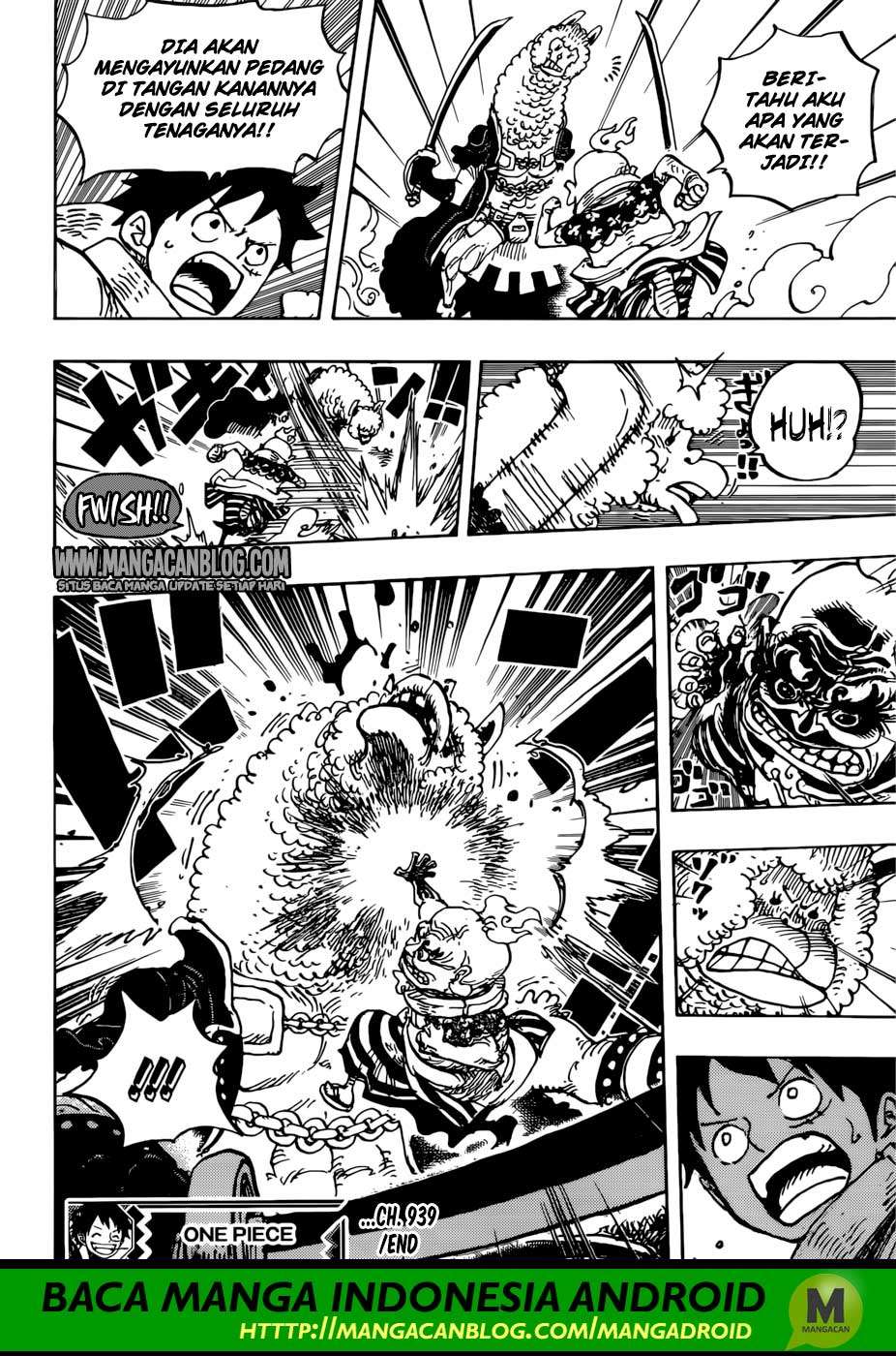 One Piece Chapter 939 page 16