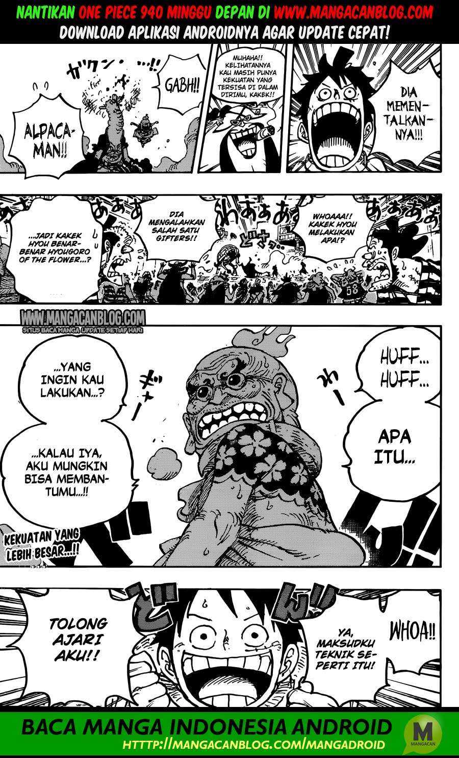 One Piece Chapter 939 page 17