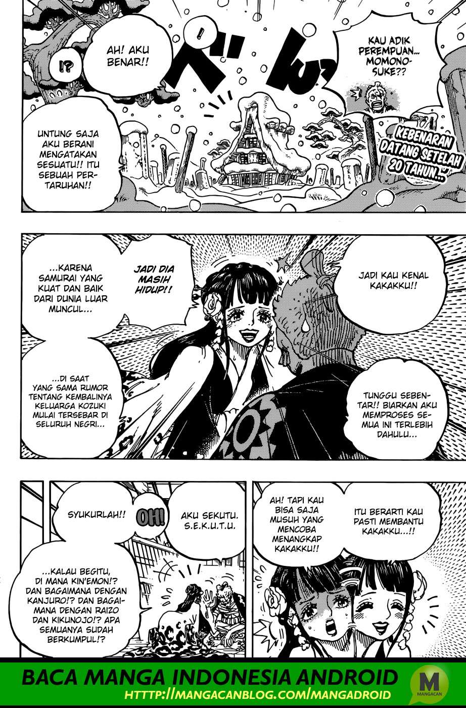 One Piece Chapter 939 page 3