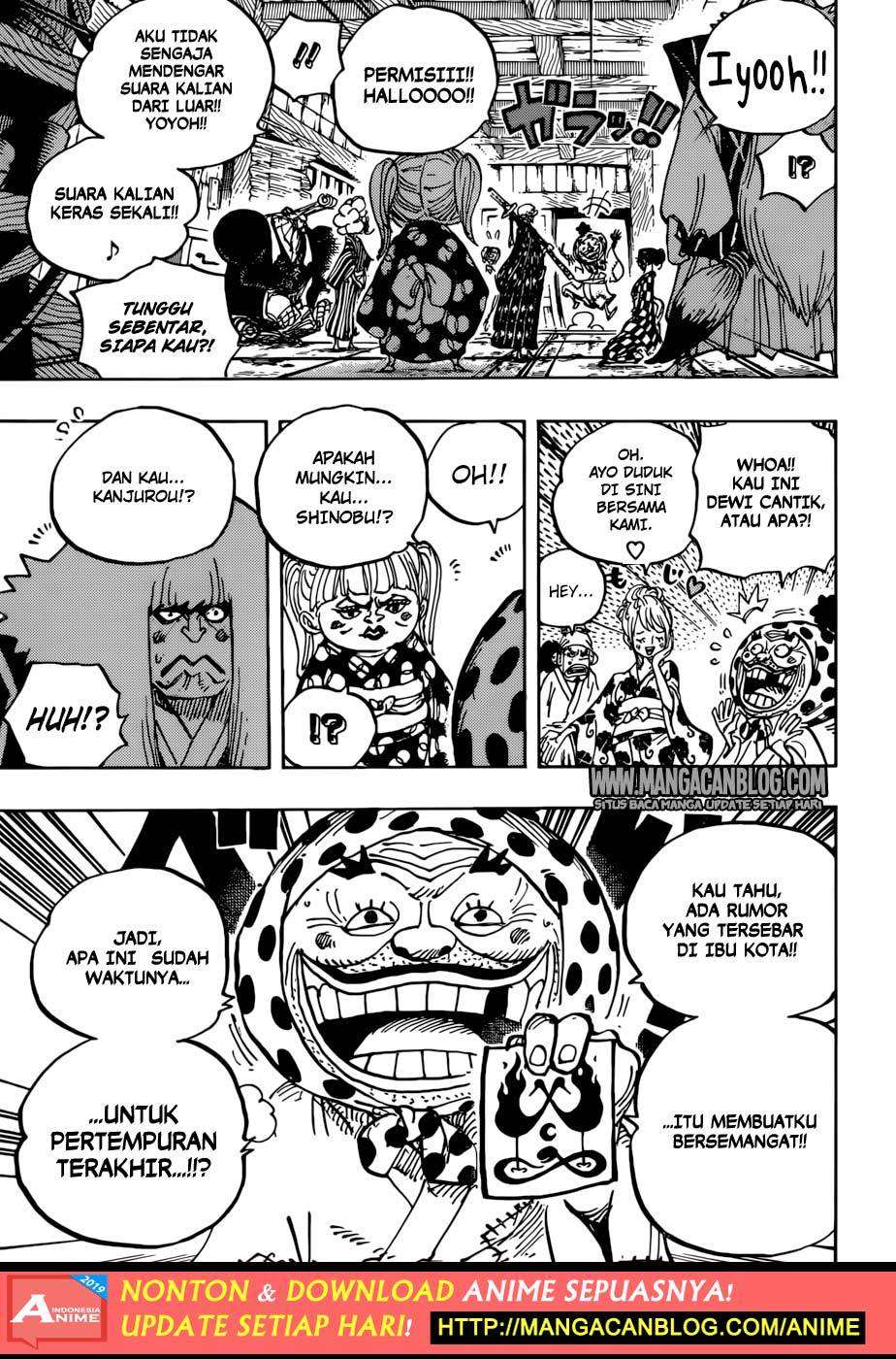 One Piece Chapter 938 page 9