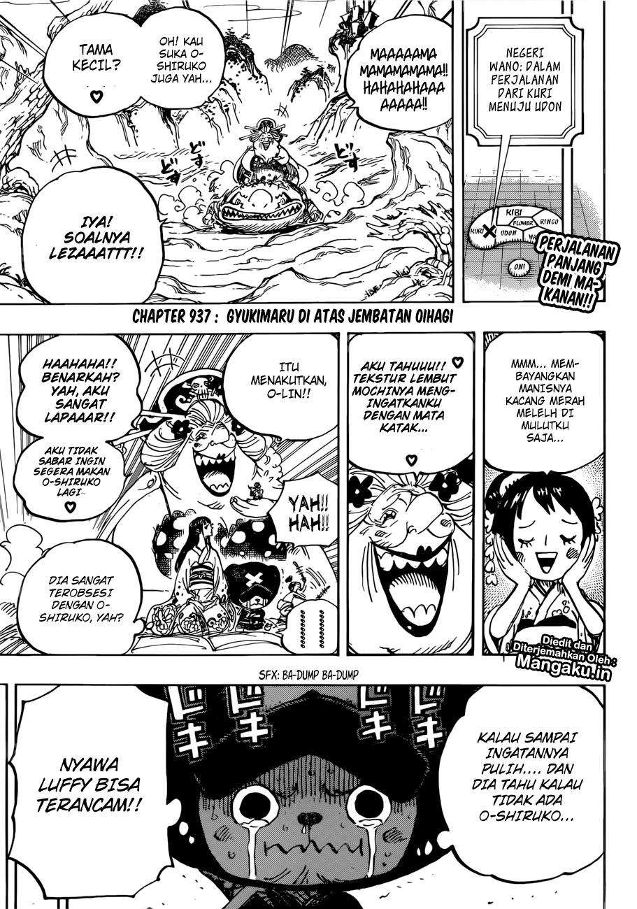 One Piece Chapter 937 page 4