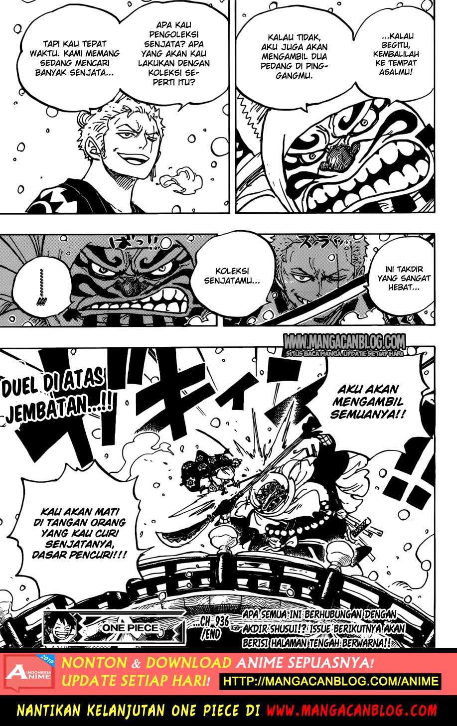 One Piece Chapter 936 page 16