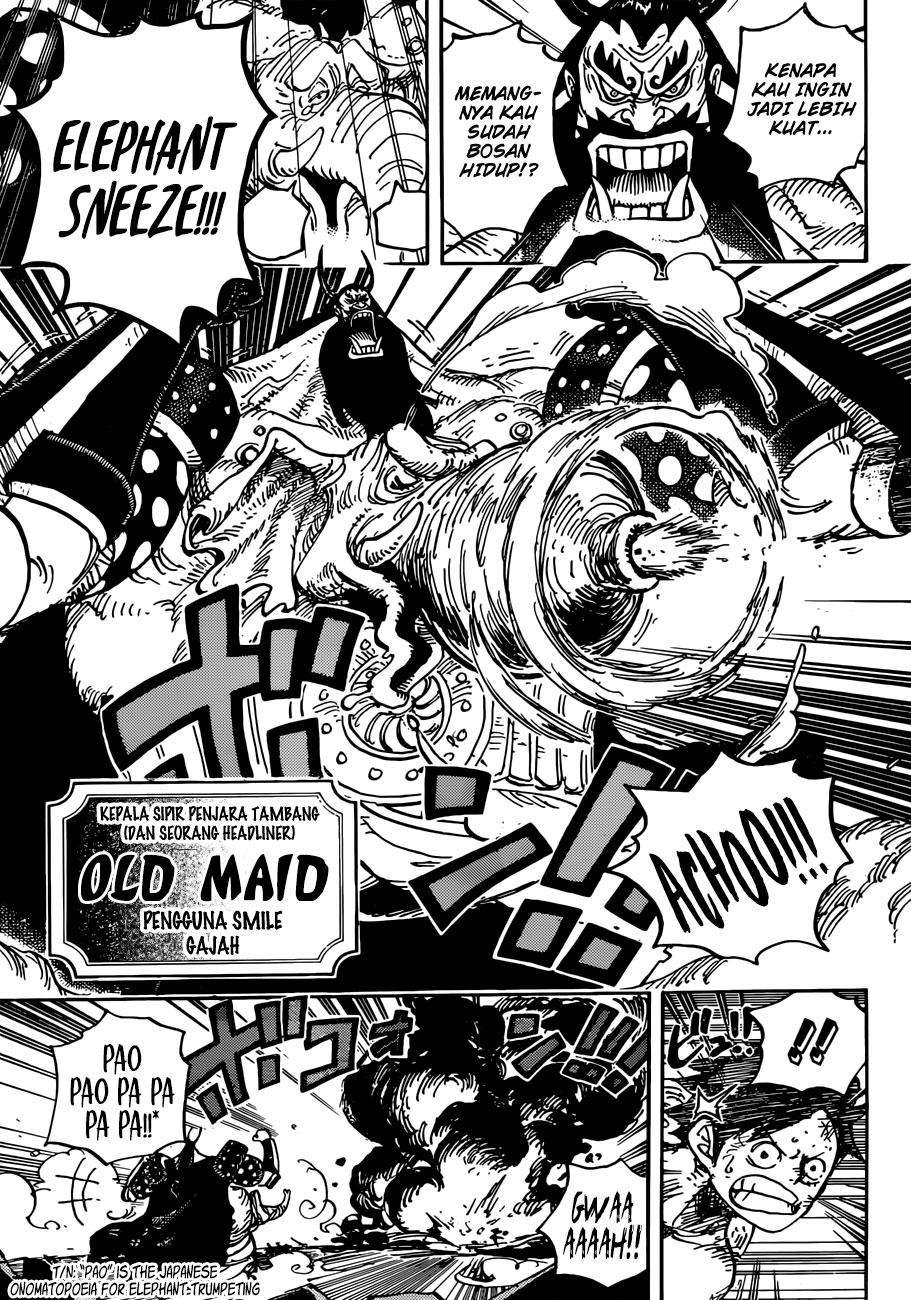 One Piece Chapter 935 page 8