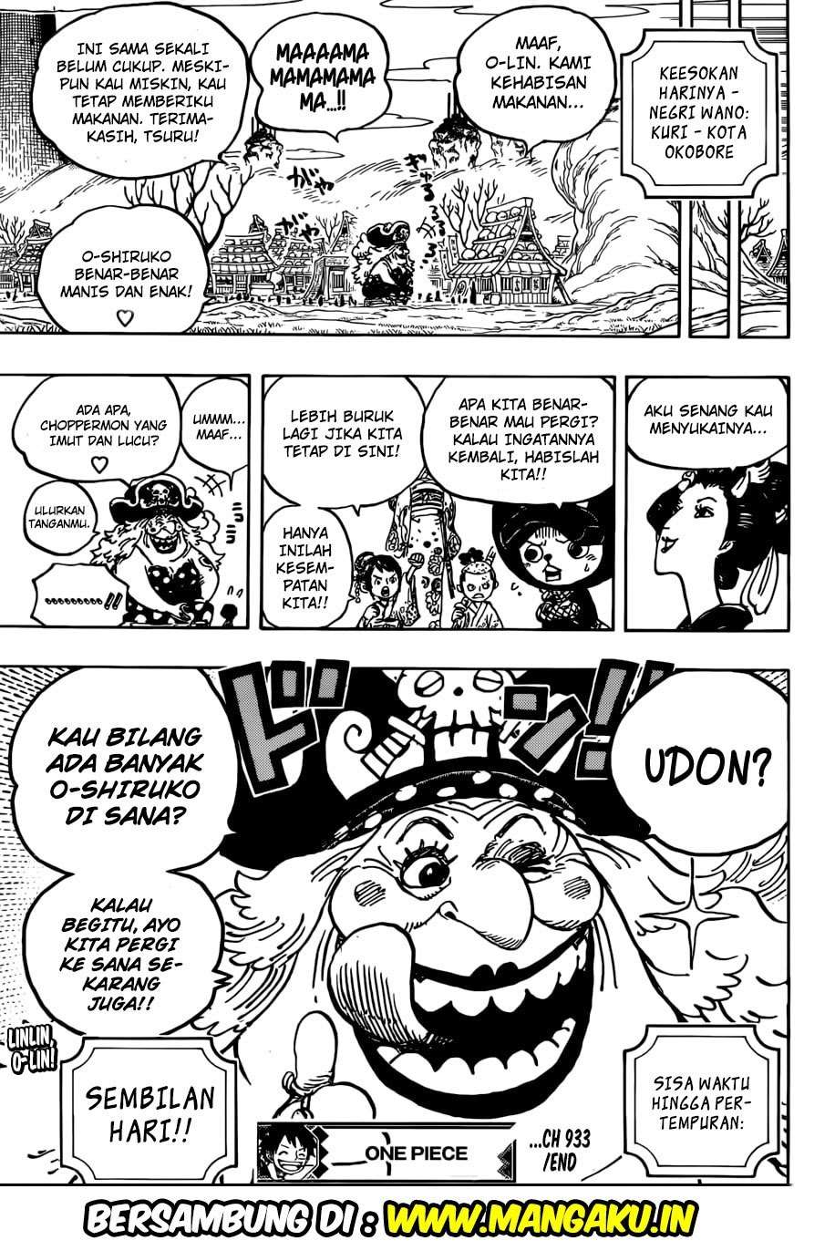 One Piece Chapter 933 page 18