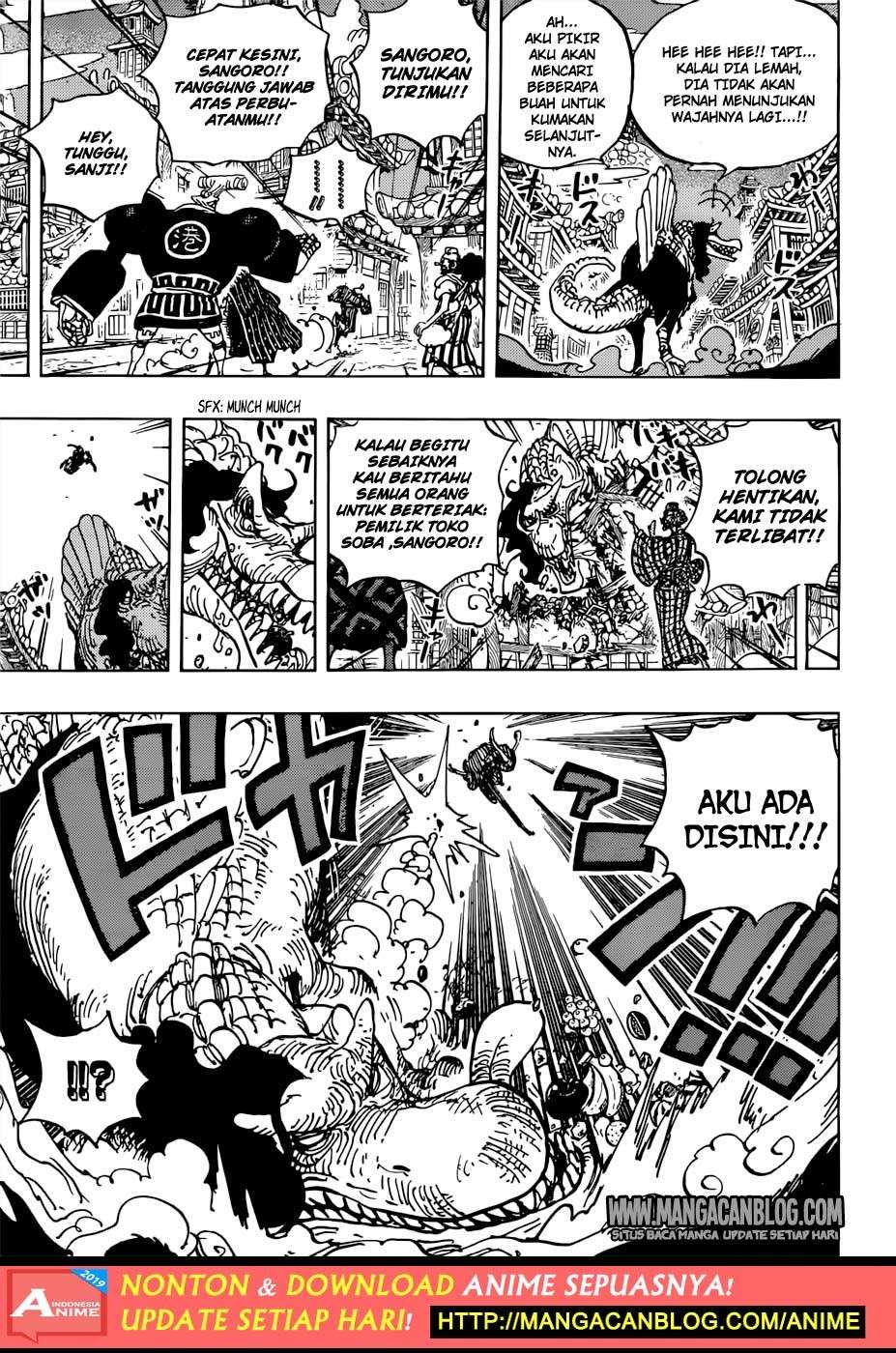 One Piece Chapter 930 page 13