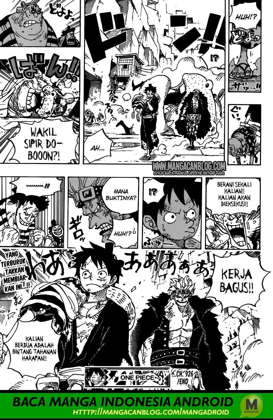 One Piece Chapter 926 page 18