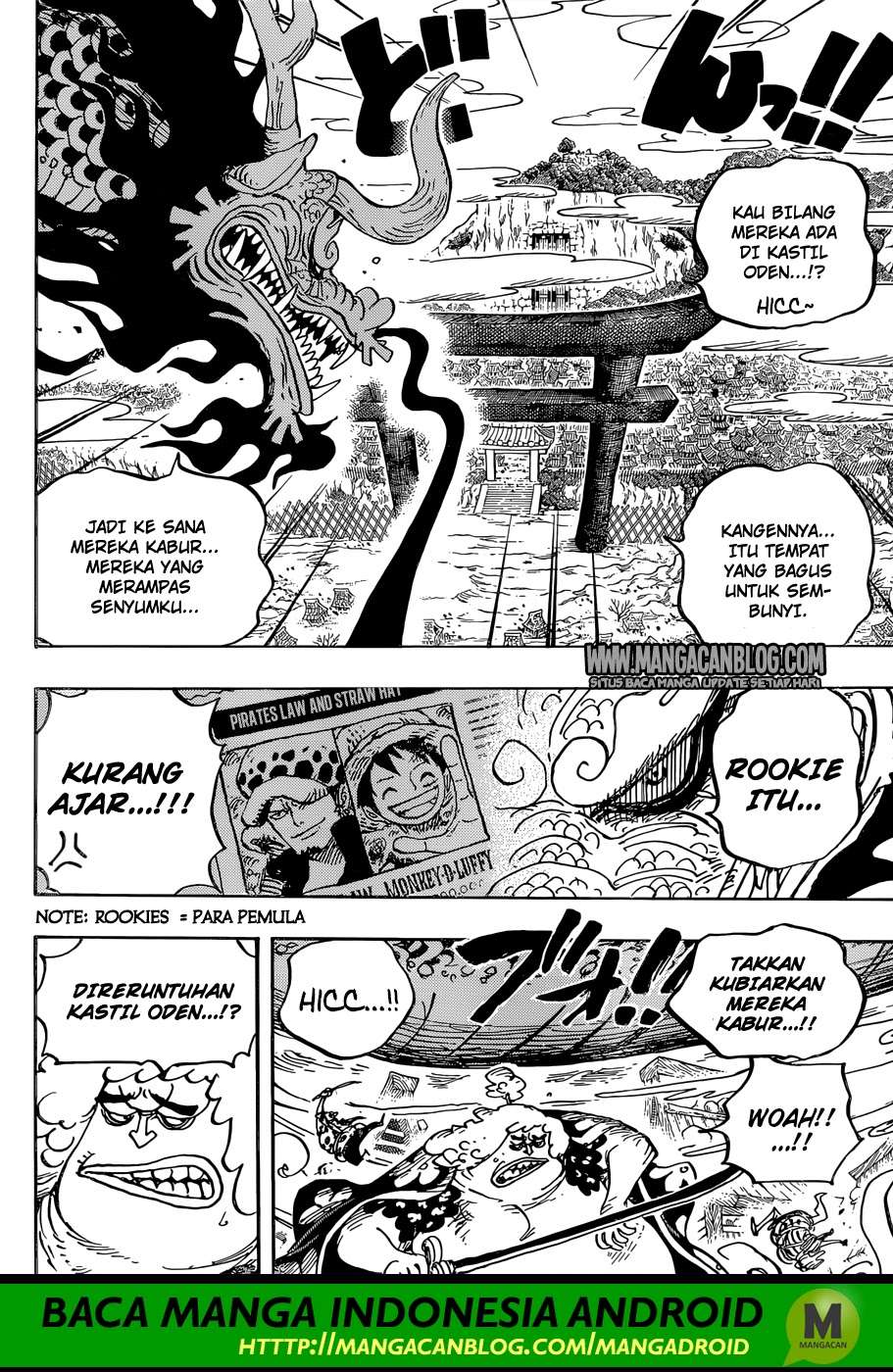 One Piece Chapter 922 page 12