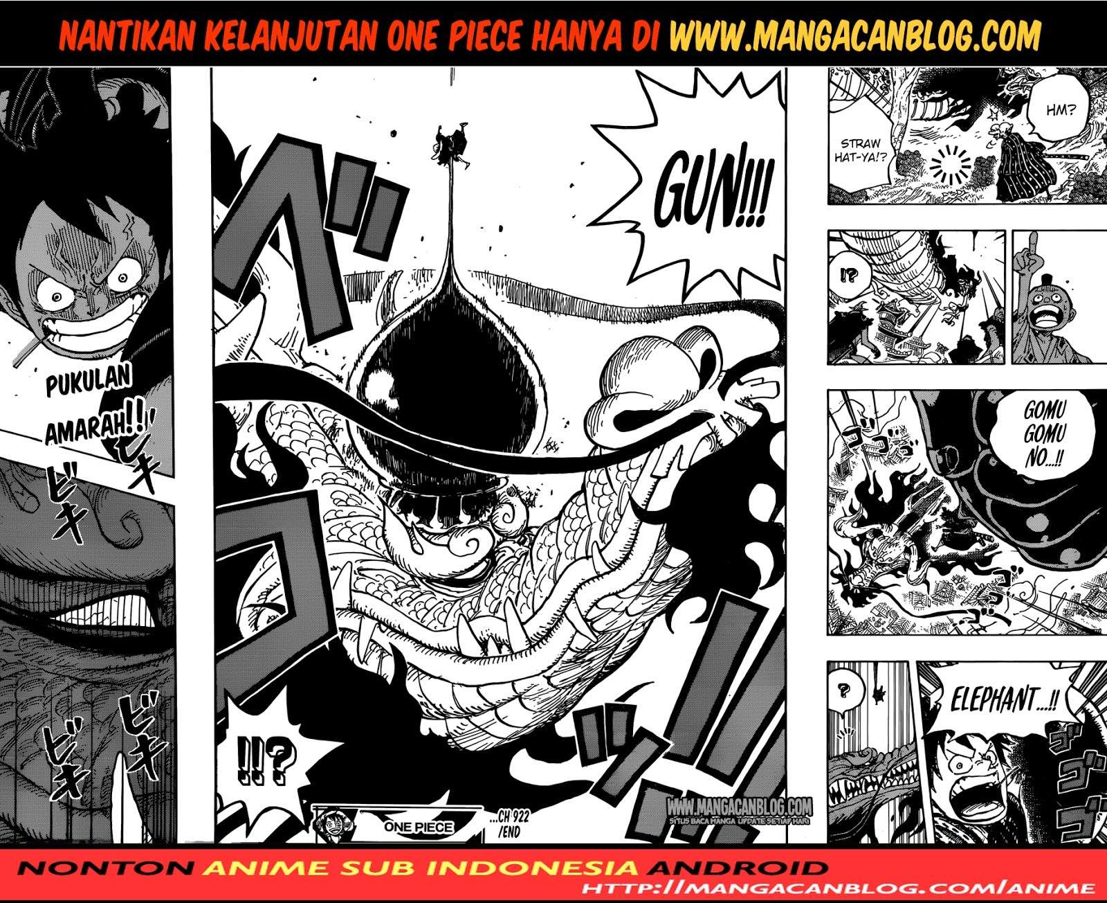 One Piece Chapter 922 page 15