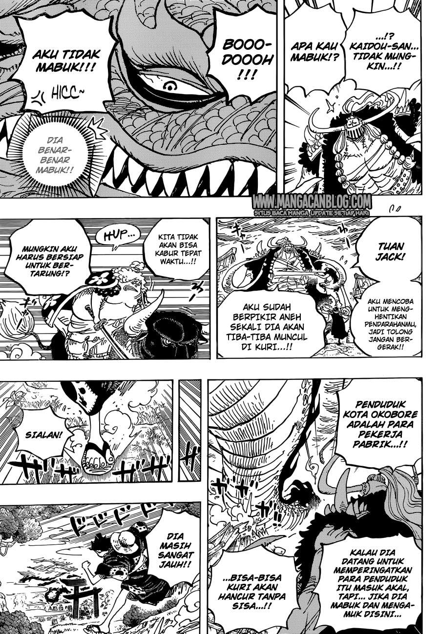 One Piece Chapter 922 page 9