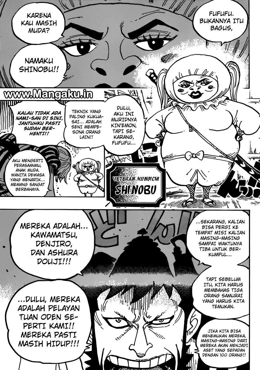 One Piece Chapter 921 page 10