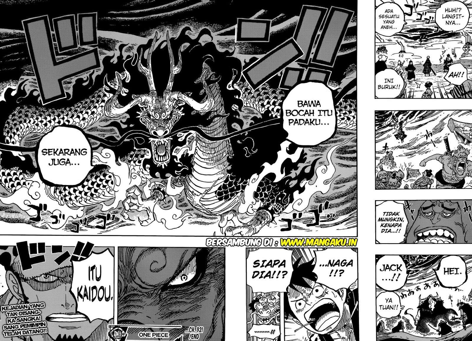 One Piece Chapter 921 page 18