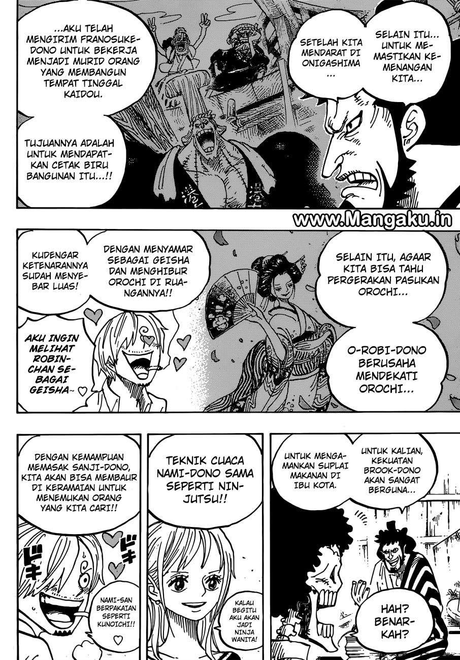 One Piece Chapter 921 page 7