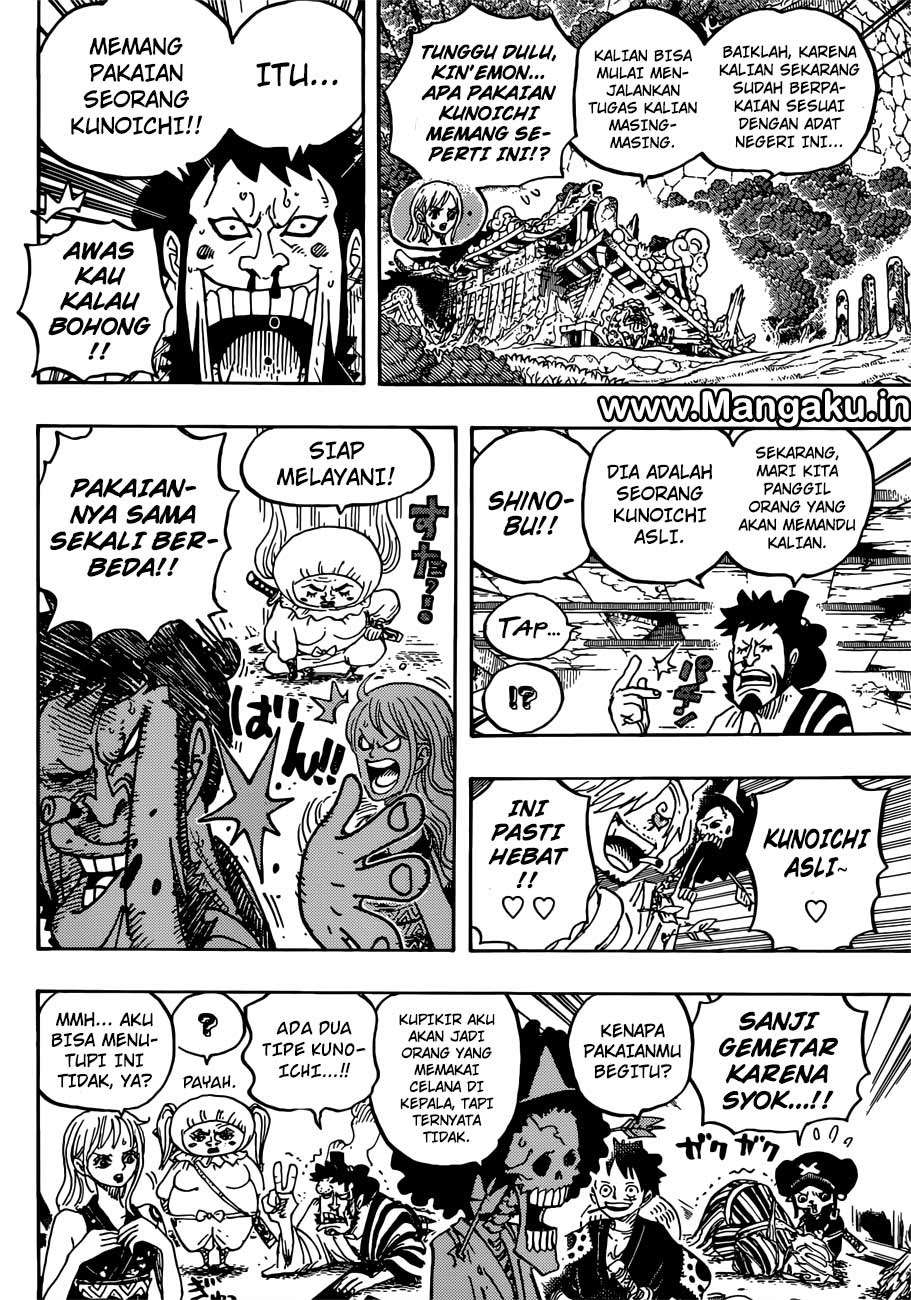 One Piece Chapter 921 page 9