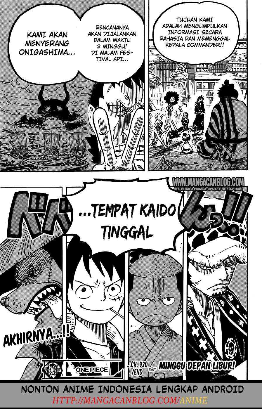 One Piece Chapter 920 page 17