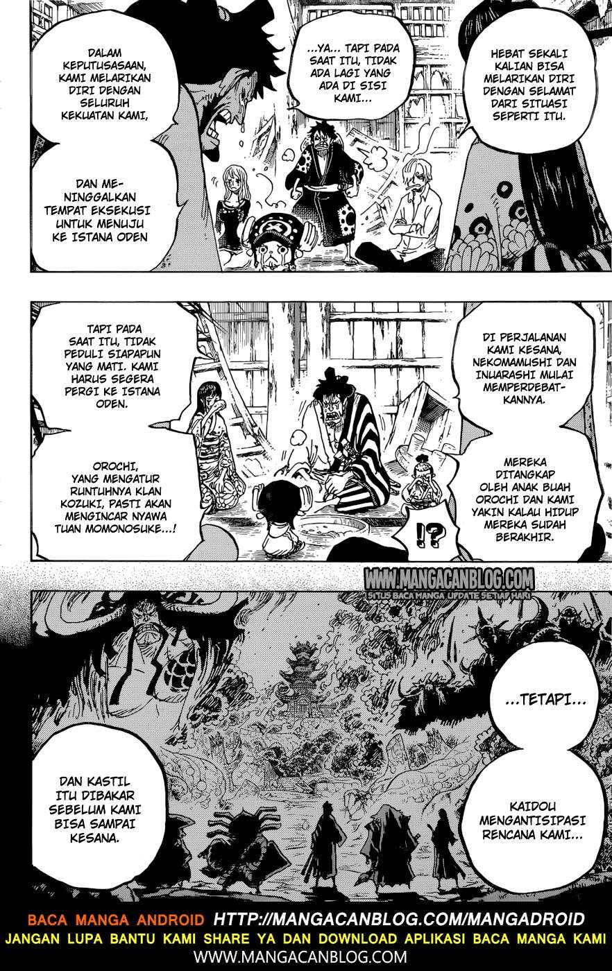 One Piece Chapter 920 page 8