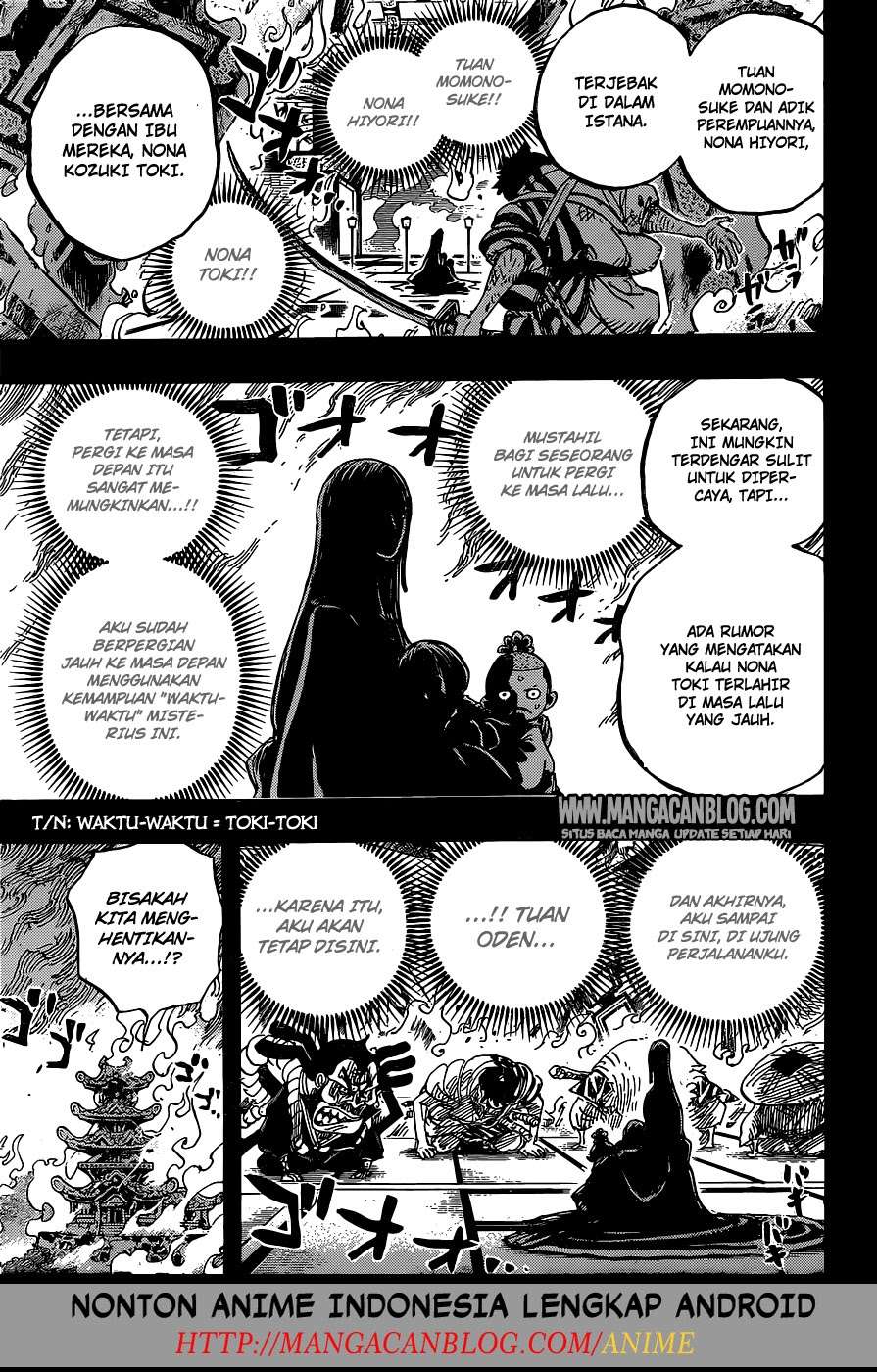 One Piece Chapter 920 page 9