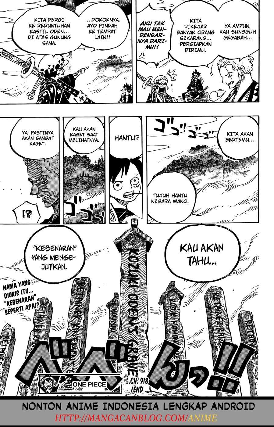 One Piece Chapter 918 page 16
