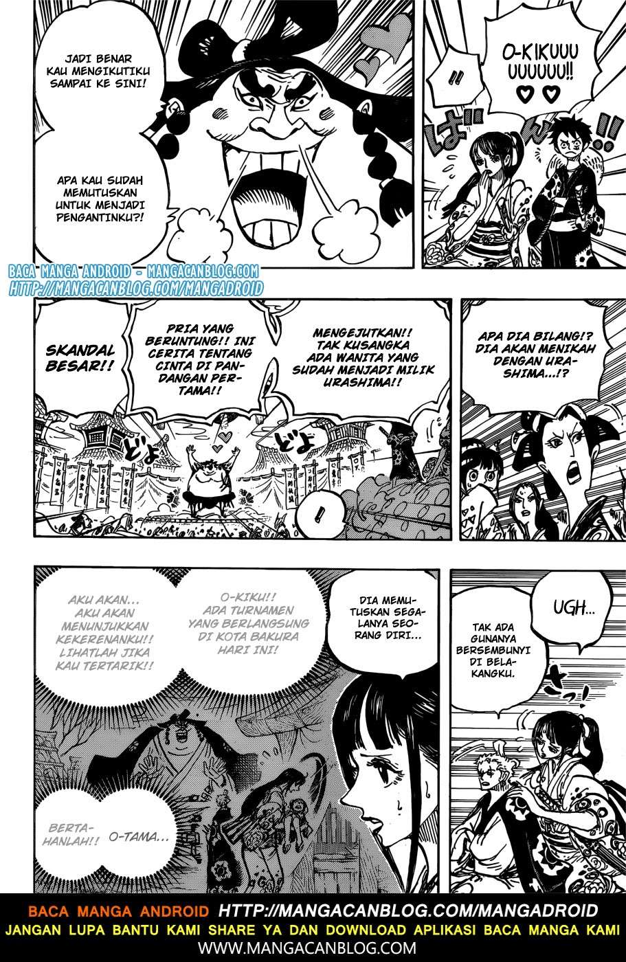One Piece Chapter 915 page 14
