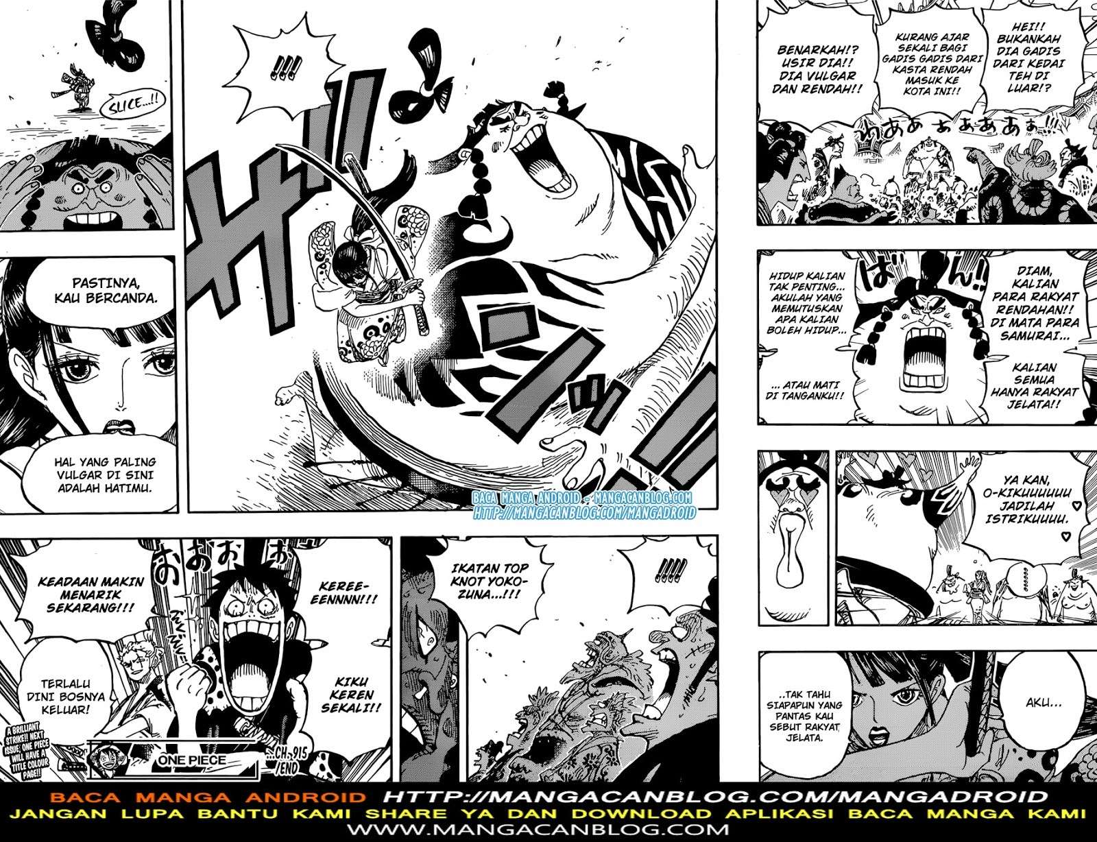 One Piece Chapter 915 page 16