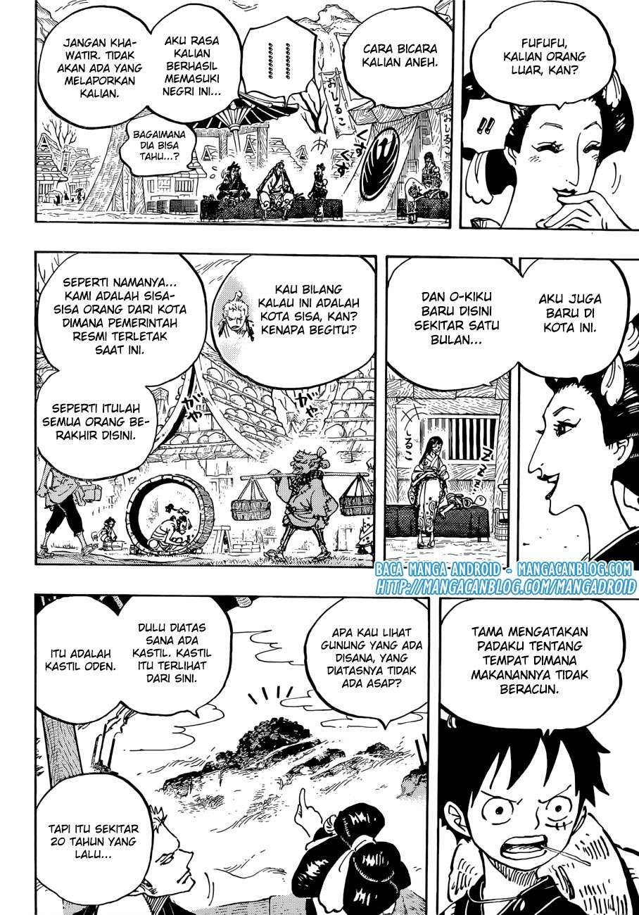 One Piece Chapter 914 page 9