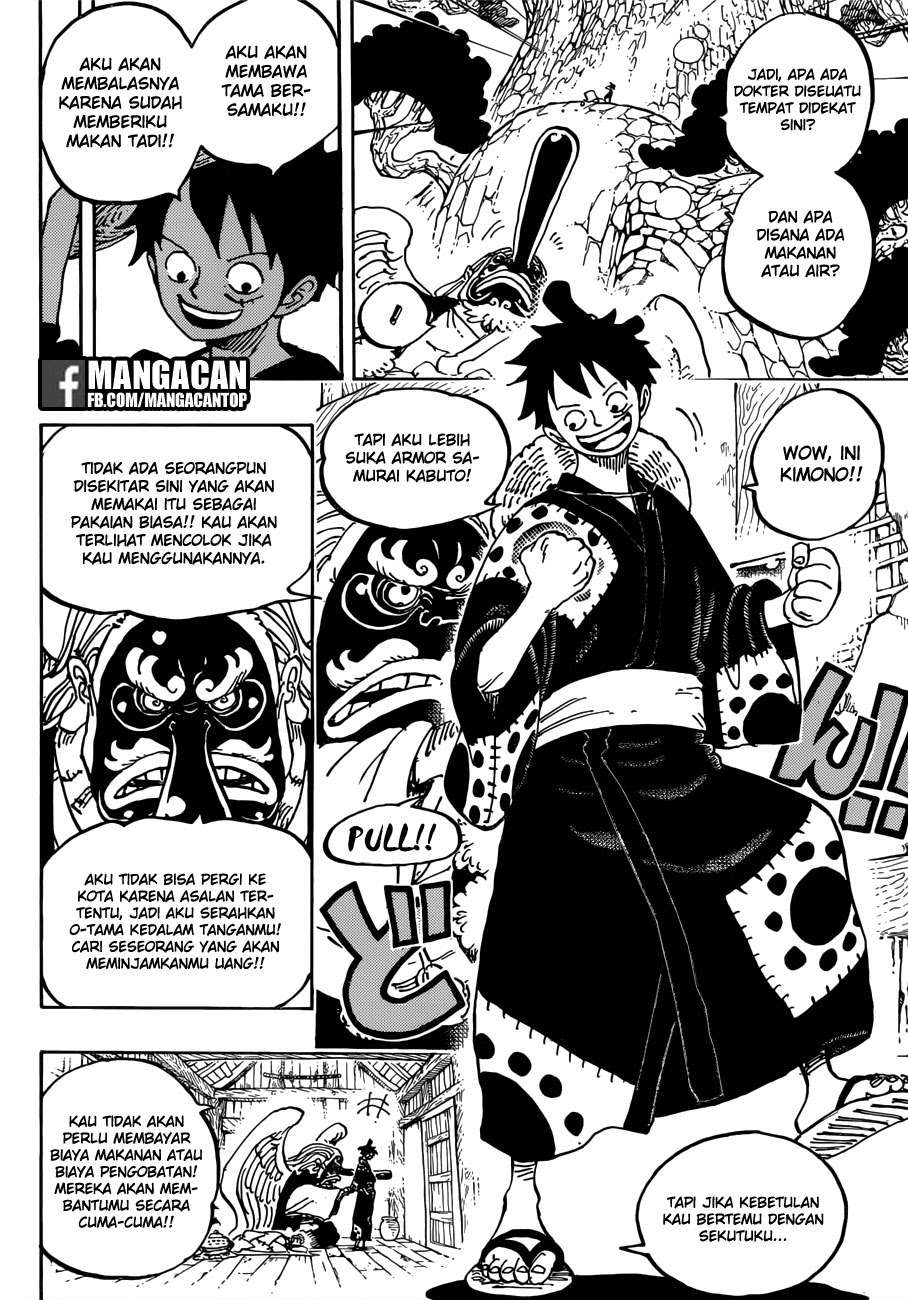 One Piece Chapter 912 page 10