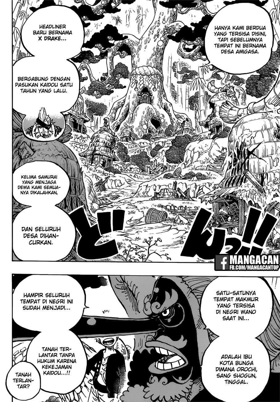 One Piece Chapter 912 page 8