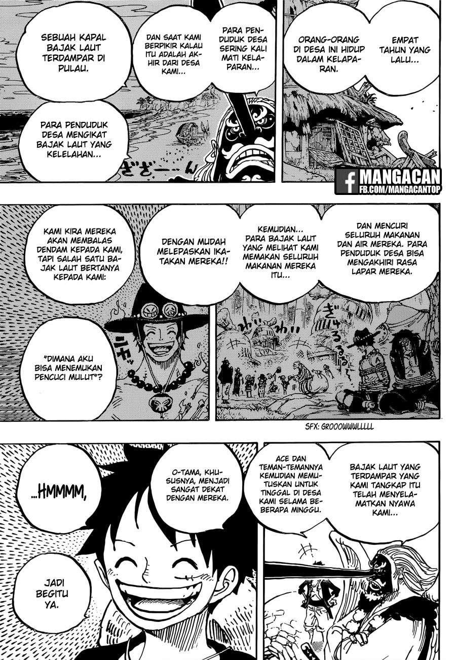 One Piece Chapter 912 page 9
