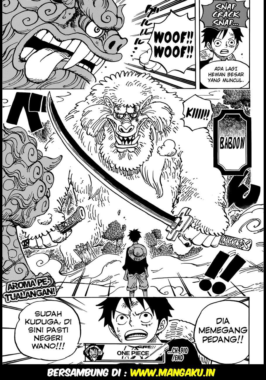 One Piece Chapter 910 page 13