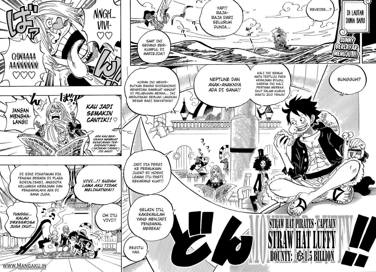 One Piece Chapter 910 page 3