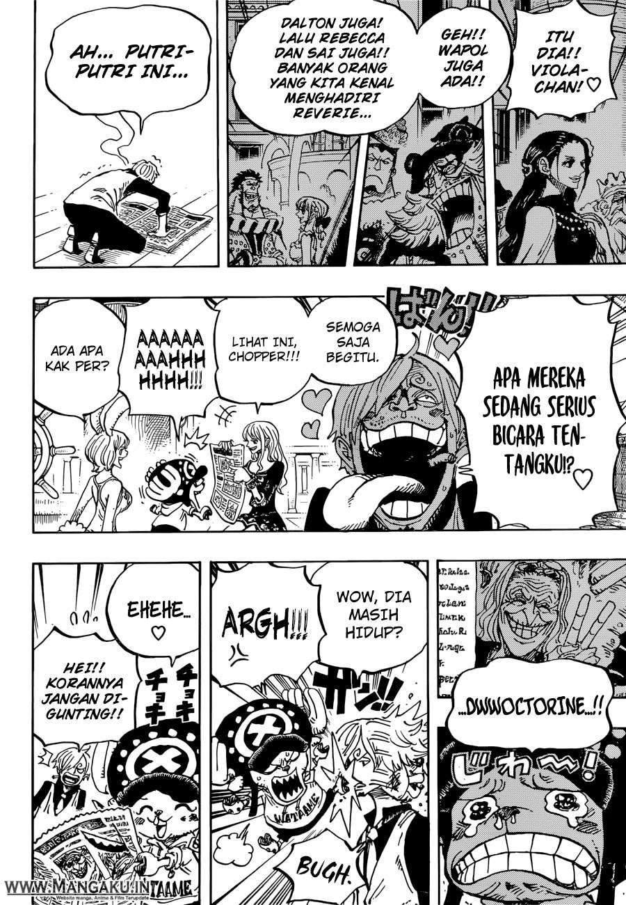 One Piece Chapter 910 page 4
