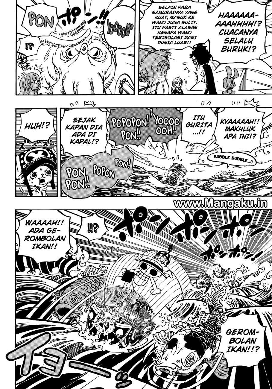 One Piece Chapter 910 page 7