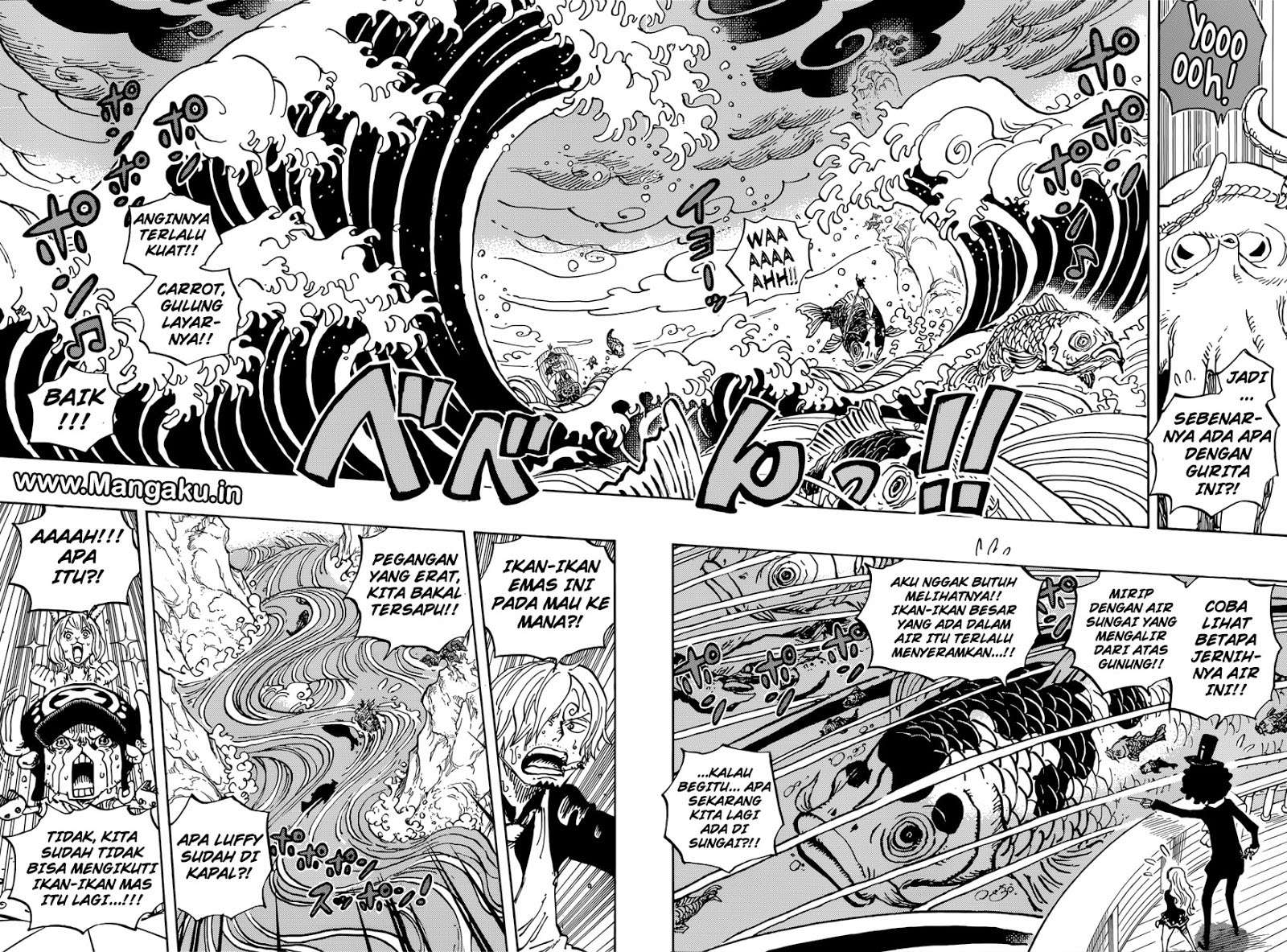 One Piece Chapter 910 page 9