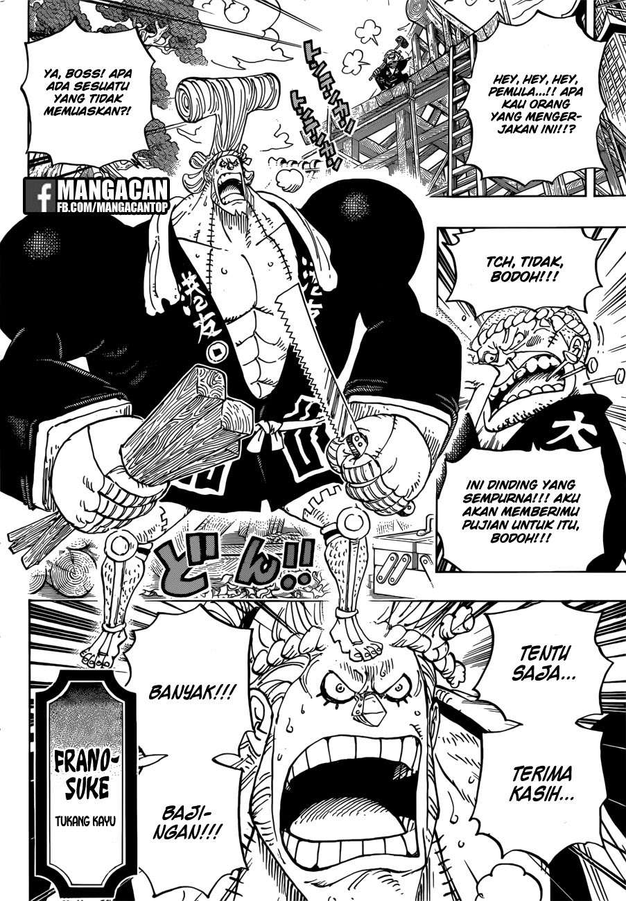 One Piece Chapter 909 page 10