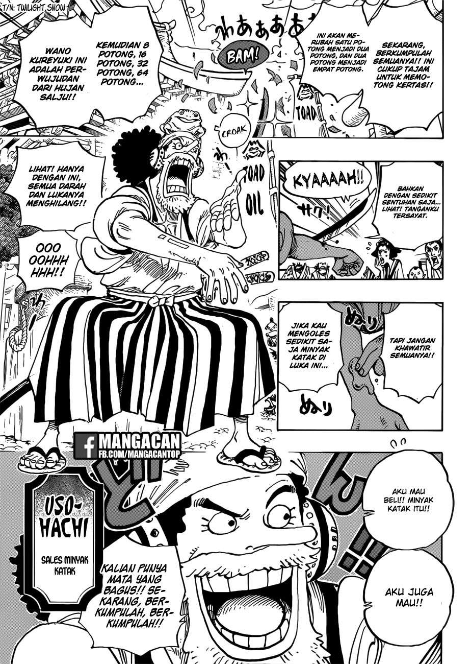 One Piece Chapter 909 page 11