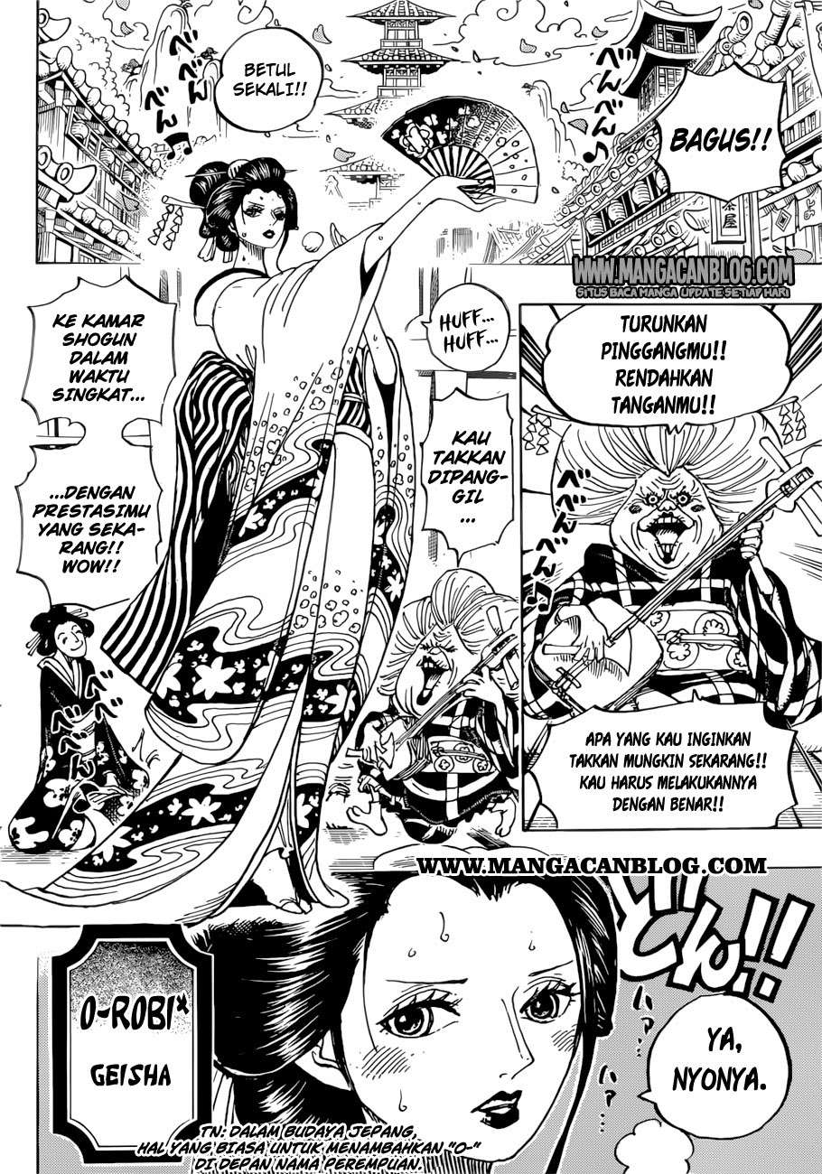 One Piece Chapter 909 page 12