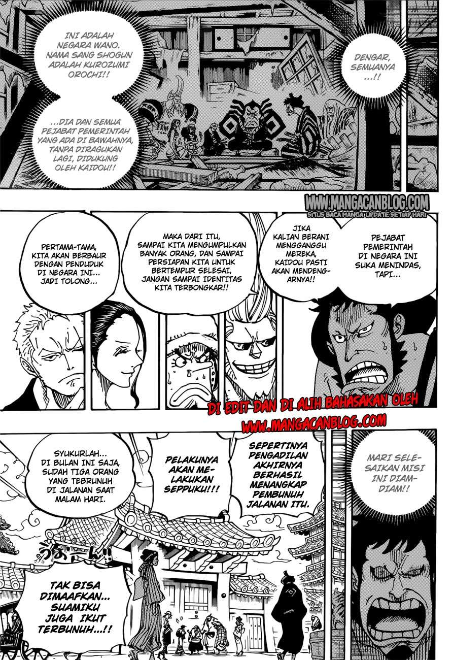 One Piece Chapter 909 page 13