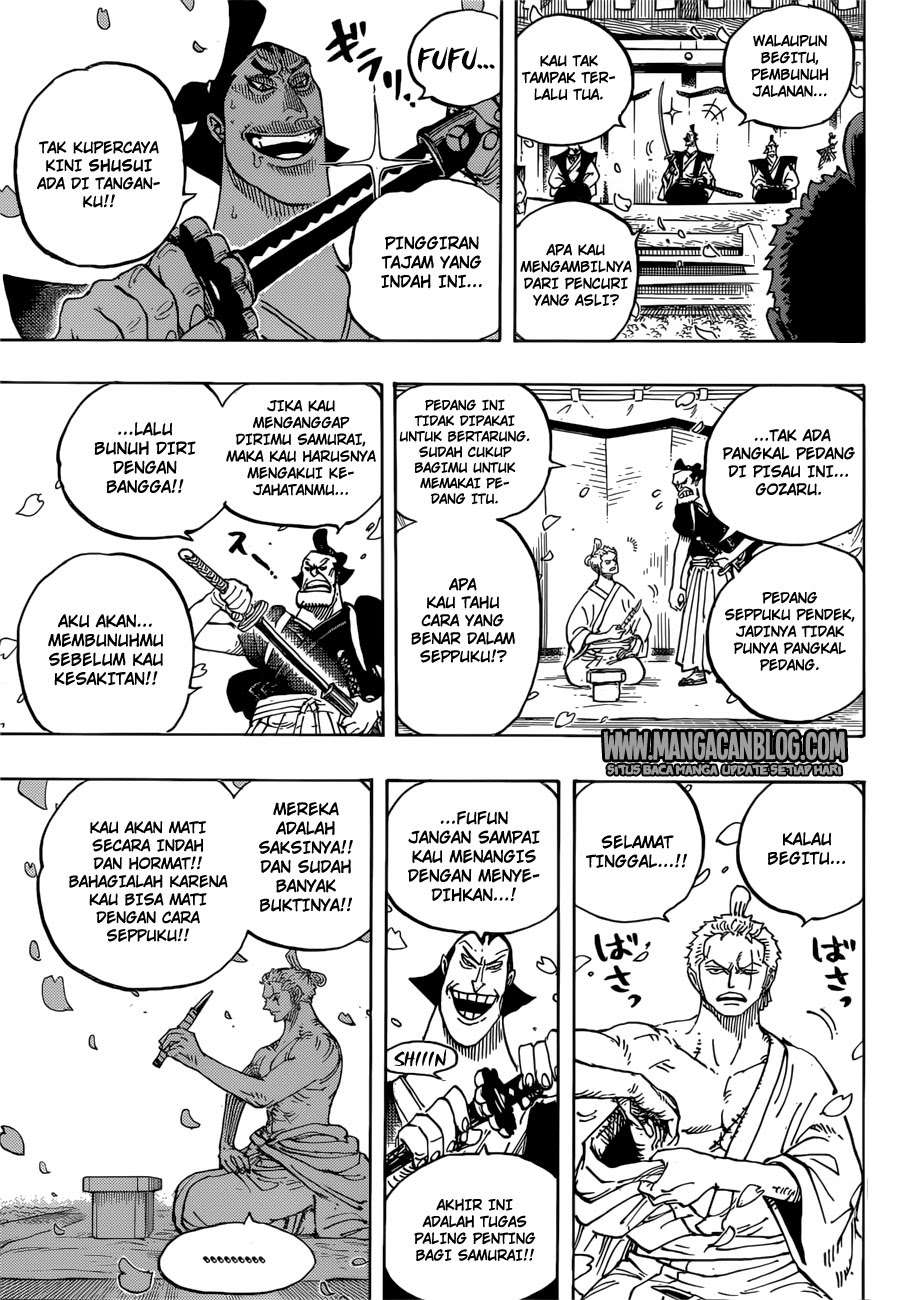 One Piece Chapter 909 page 15