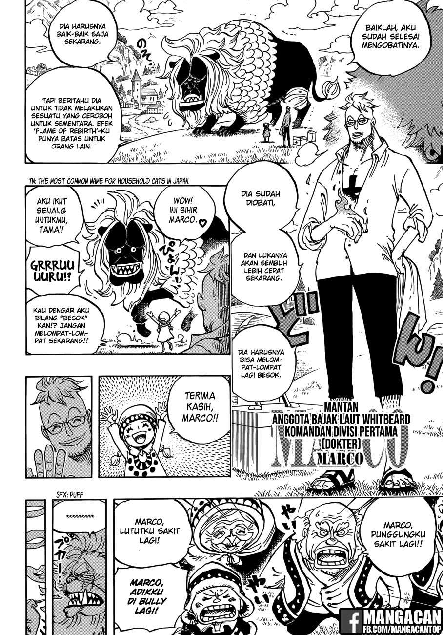 One Piece Chapter 909 page 5