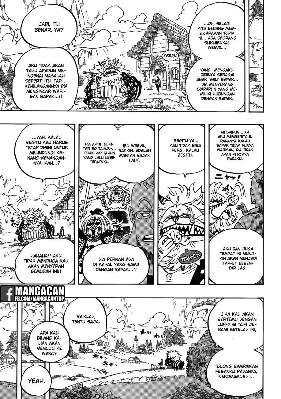 One Piece Chapter 909 page 8