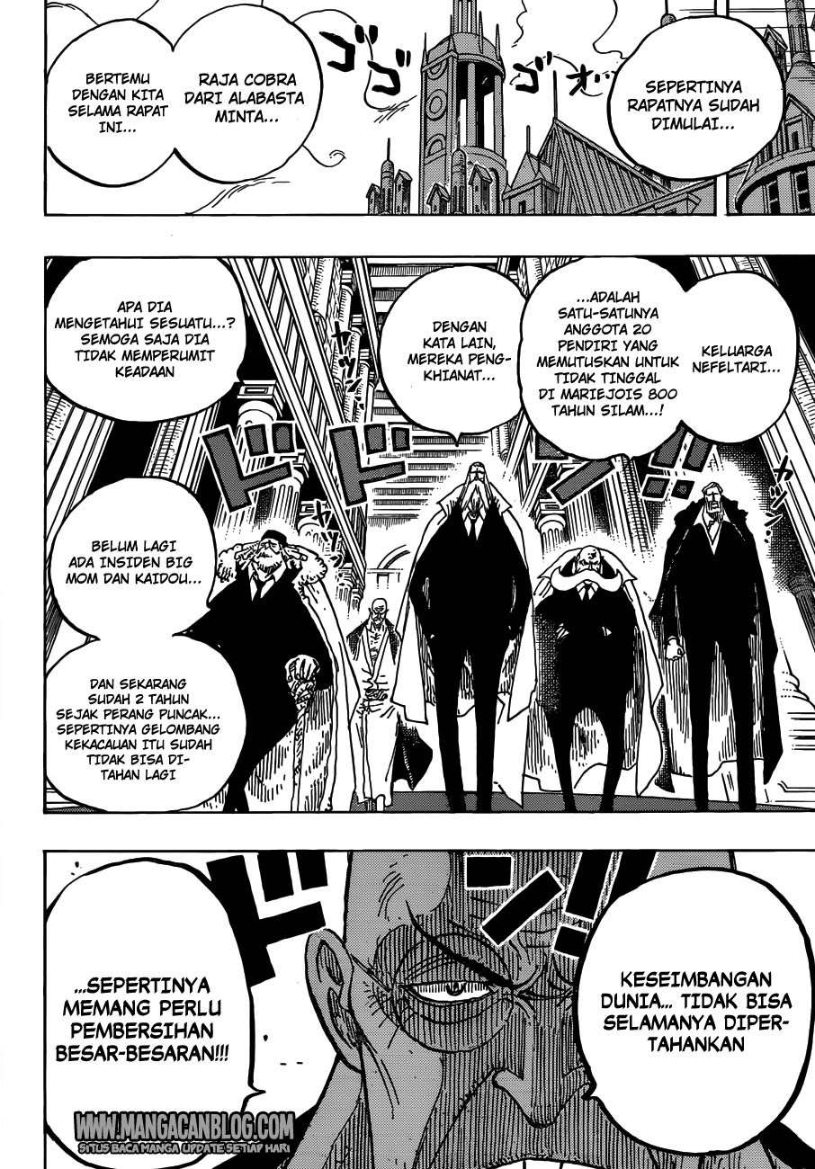 One Piece Chapter 908 page 13