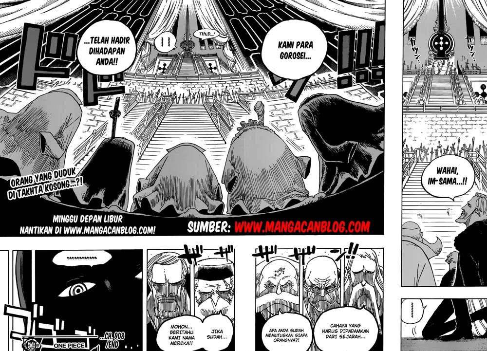 One Piece Chapter 908 page 15
