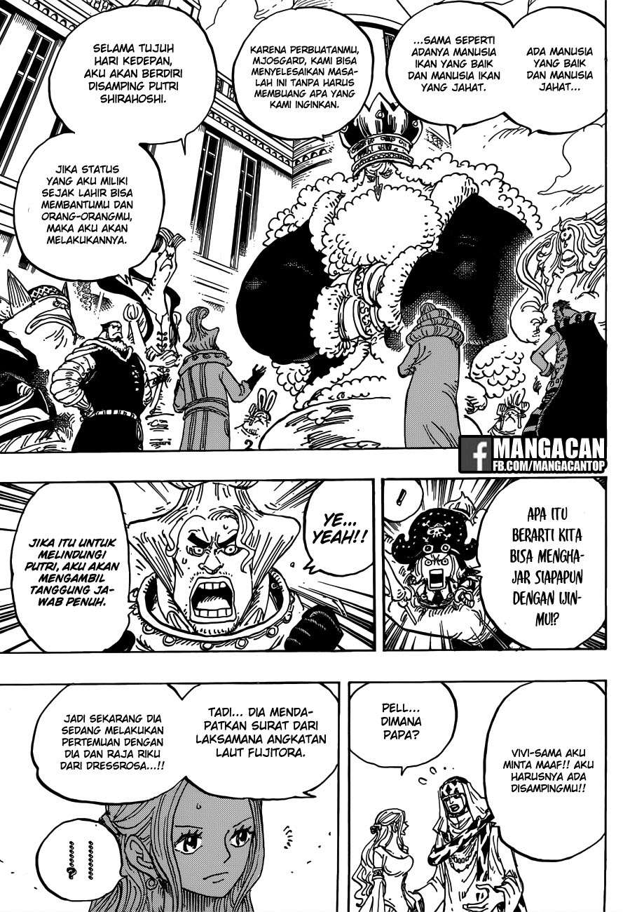 One Piece Chapter 908 page 3