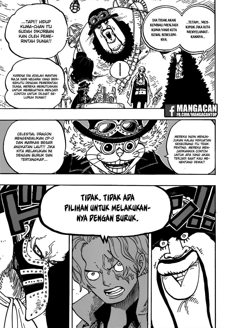 One Piece Chapter 908 page 9