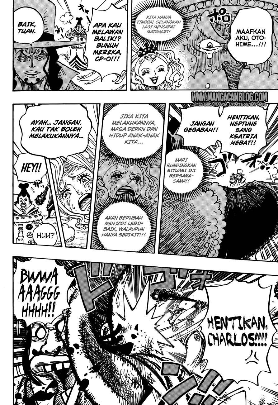 One Piece Chapter 907 page 14