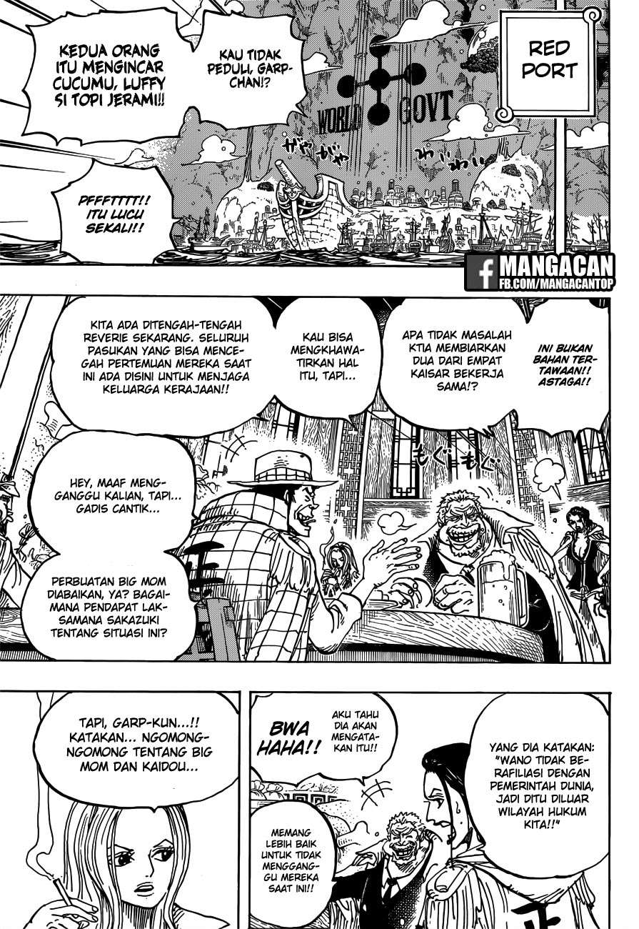 One Piece Chapter 907 page 6