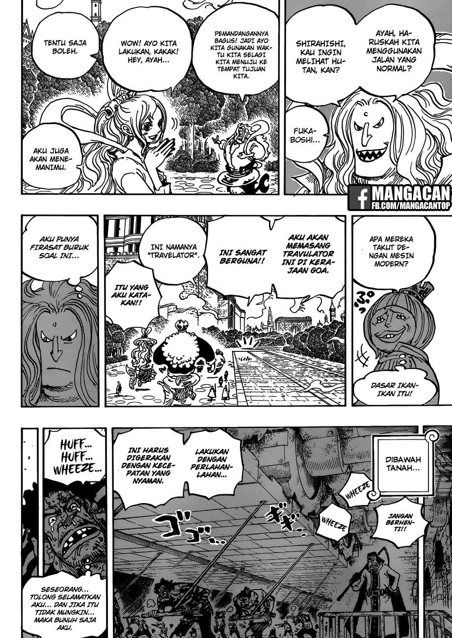 One Piece Chapter 906 page 5