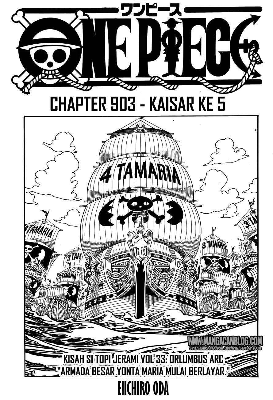 One Piece Chapter 903 page 3