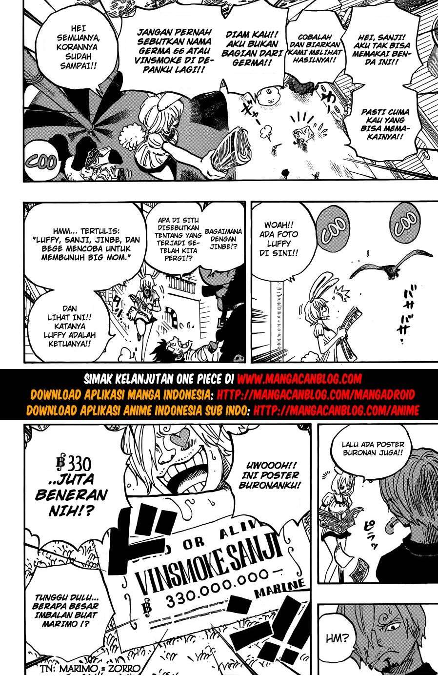 One Piece Chapter 903 page 6